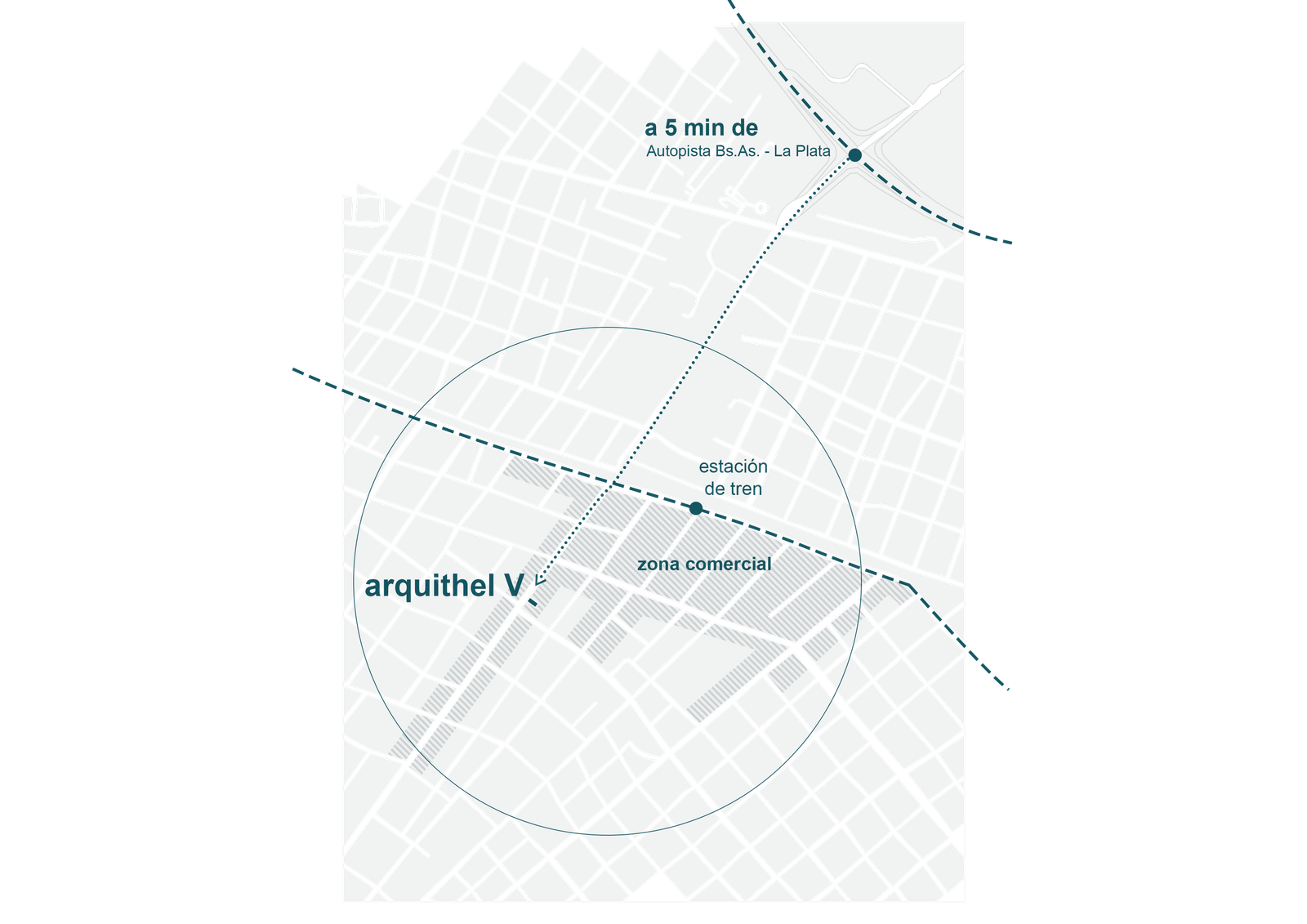 Esquema de ubicación — Bernal, Buenos Aires
